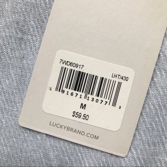 LUCKY BRAND 🍀 Blue Loose Top 👕 - Picture 5 of 5